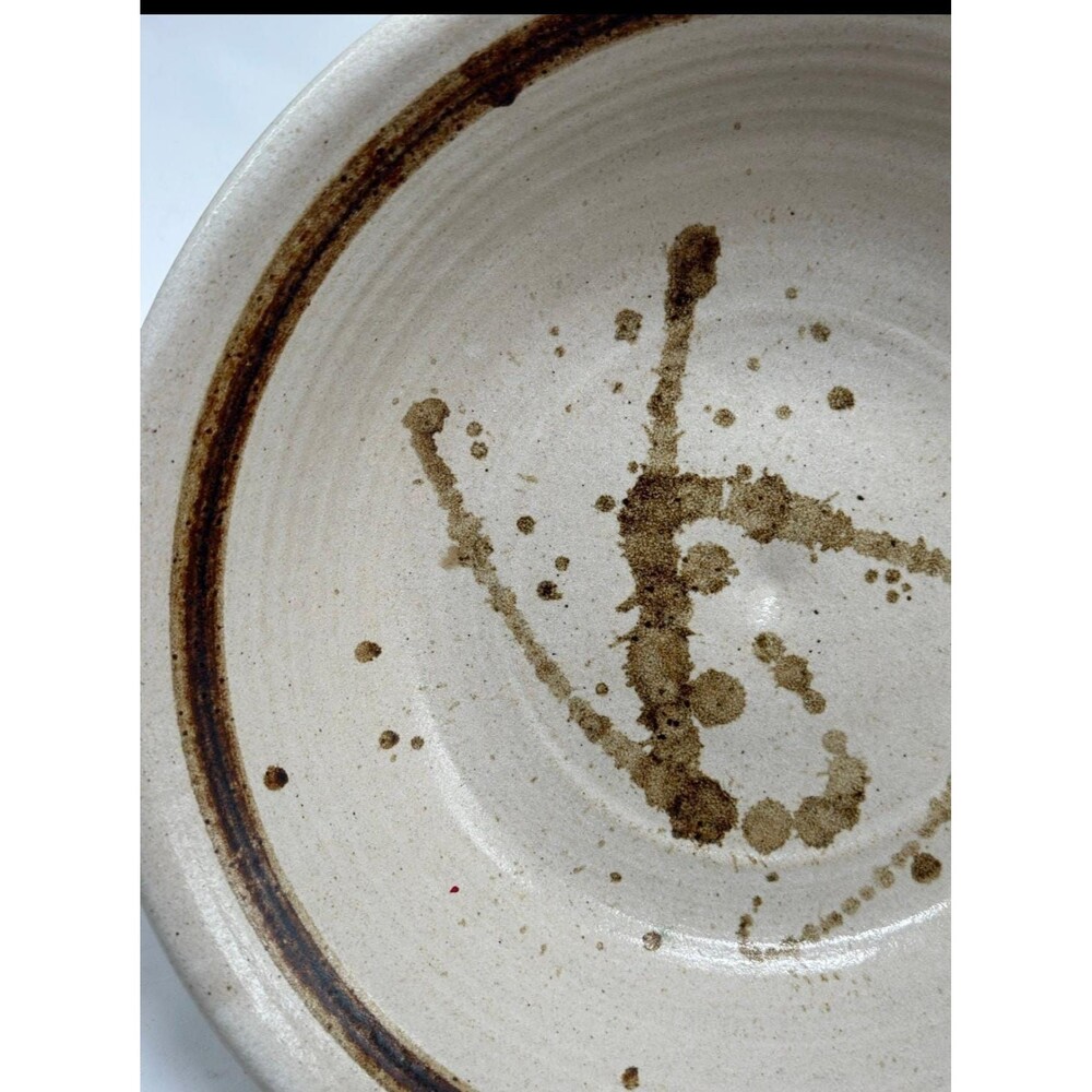 LECH Pottery Poland Serving Bowl Polish Pottery Rare Limited